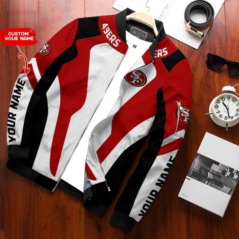 San Francisco 49ers Personalized Bomber Jacket