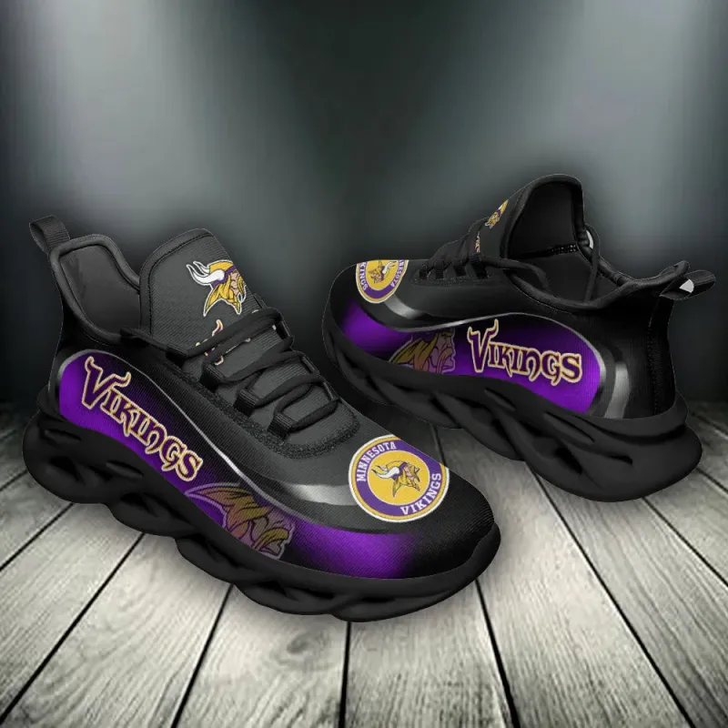 Minnesota Vikings Yezy Running Sneakers - Image 4