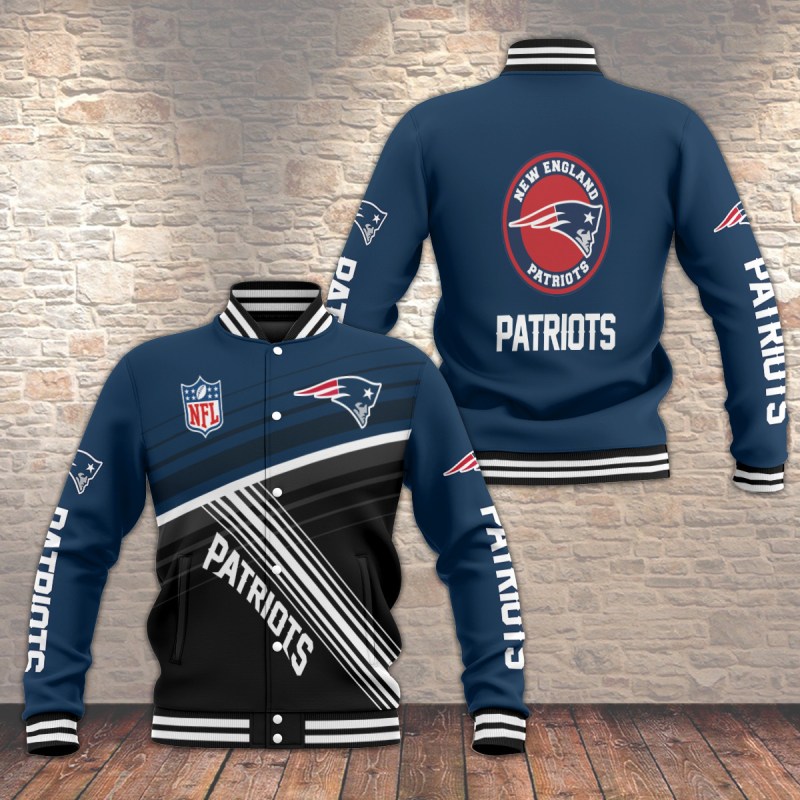 New England Patriots Baseball Jacket
