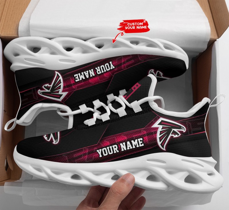 Atlanta Falcons Personalized Yezy Running Sneakers