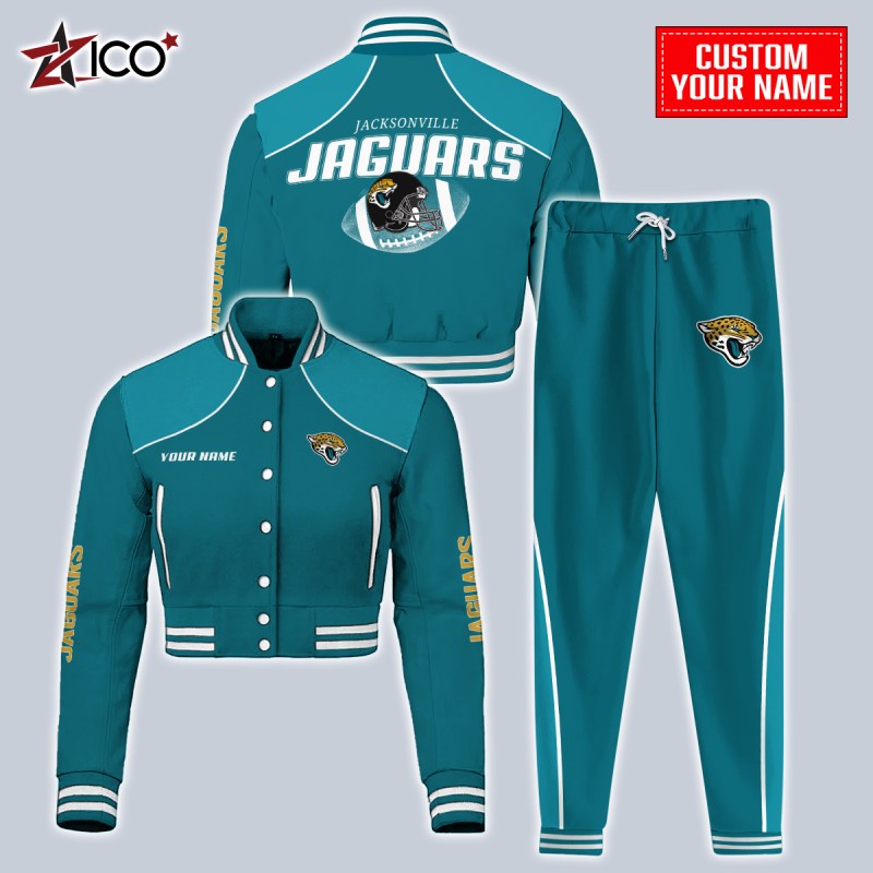 Jacksonville Jaguars Varsity Jacket Image 3