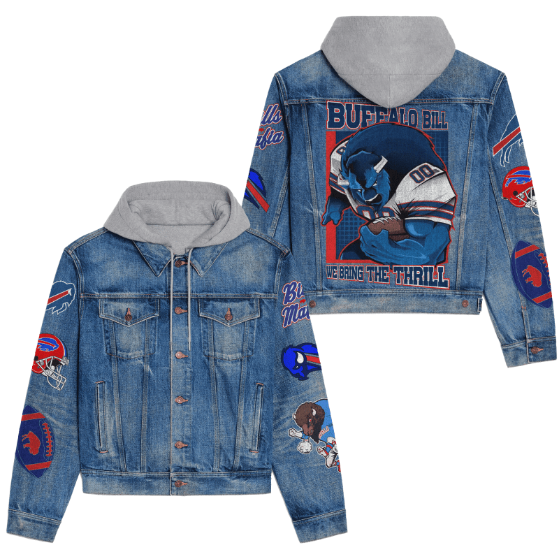 Buffalo Bills Jacket Front View