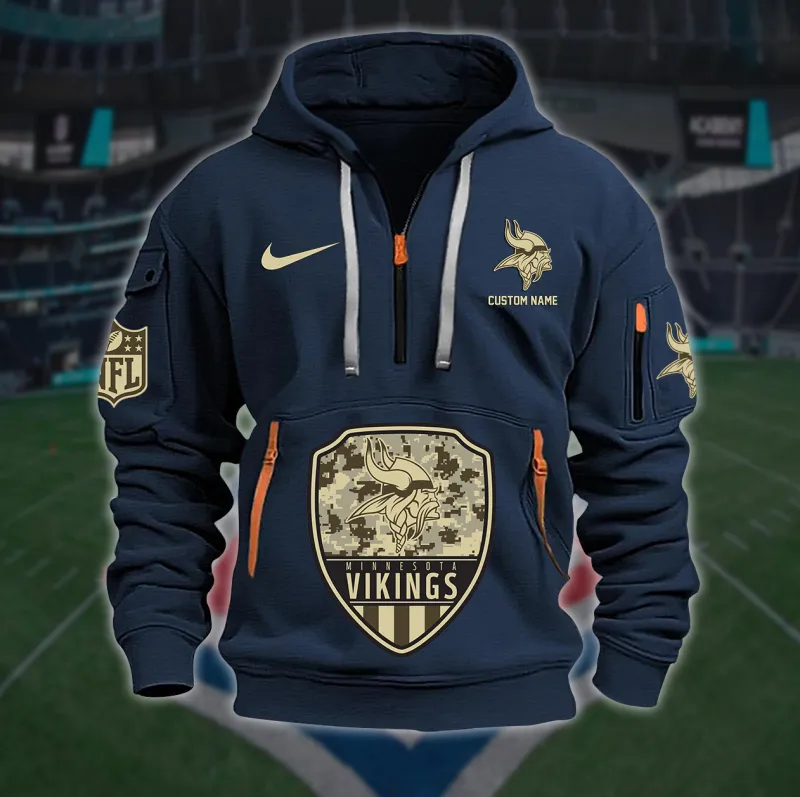 Minnesota Vikings Hoodie Image 4