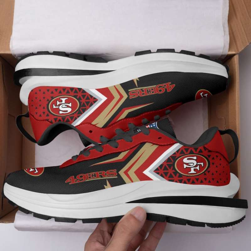San Francisco 49ers HF3 Sneakers Front View