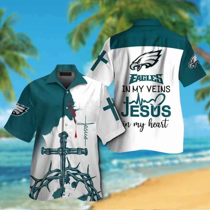 Philadelphia Eagles Button Shirt Sizing Chart