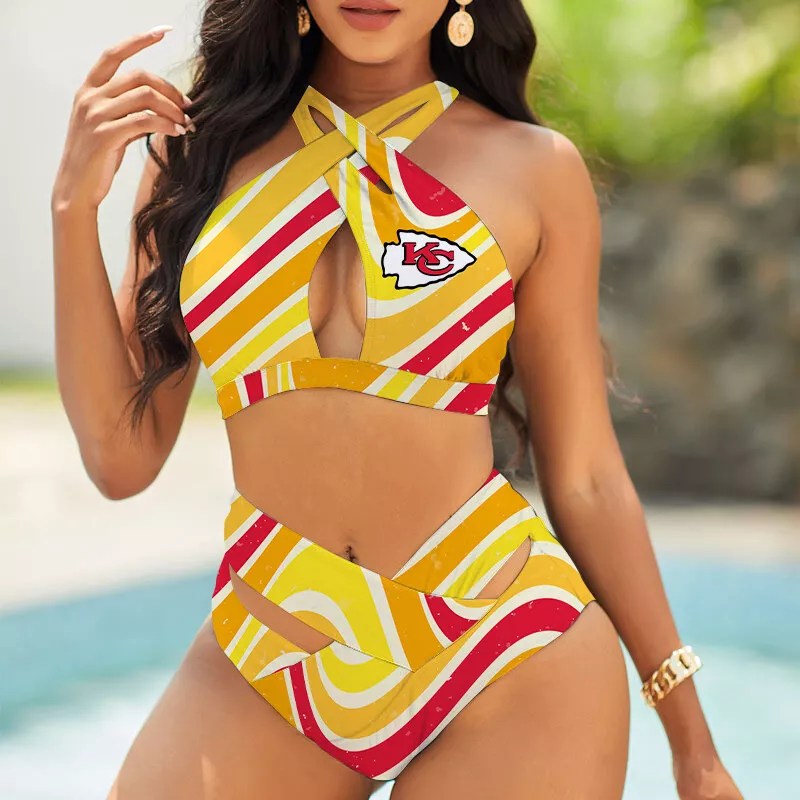 Kansas City Chiefs Women's Bikini Swimsuit