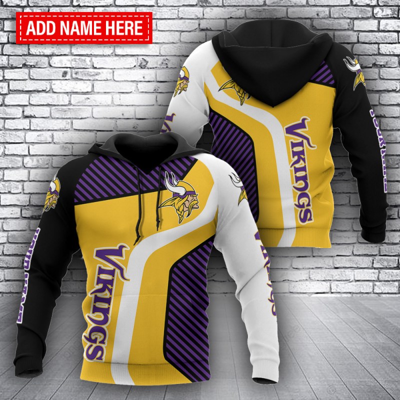 Minnesota Vikings Personalized Hoodie