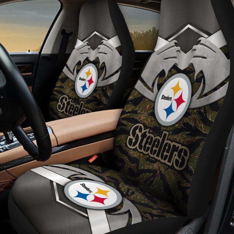 Pittsburgh Steelers Car Seat Covers Additional View