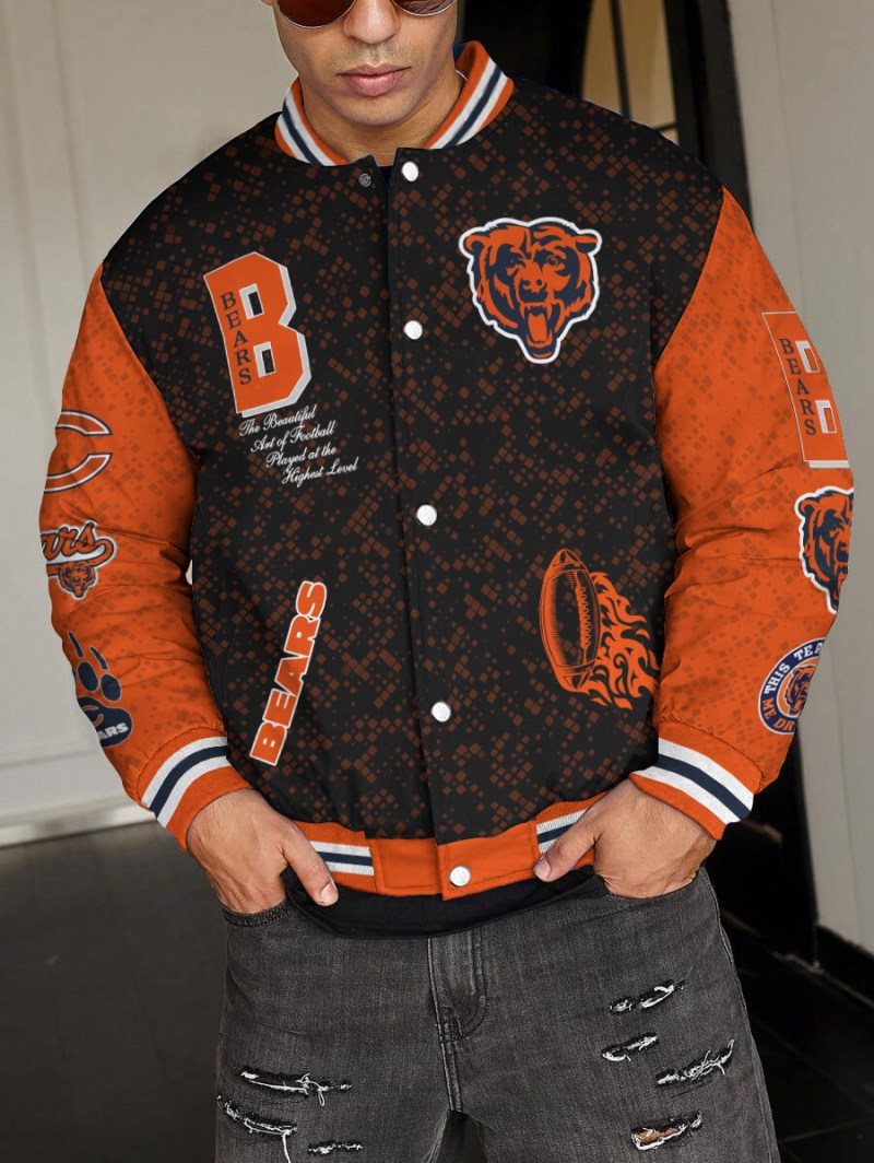 Chicago Bears Varsity Jacket - Image 1