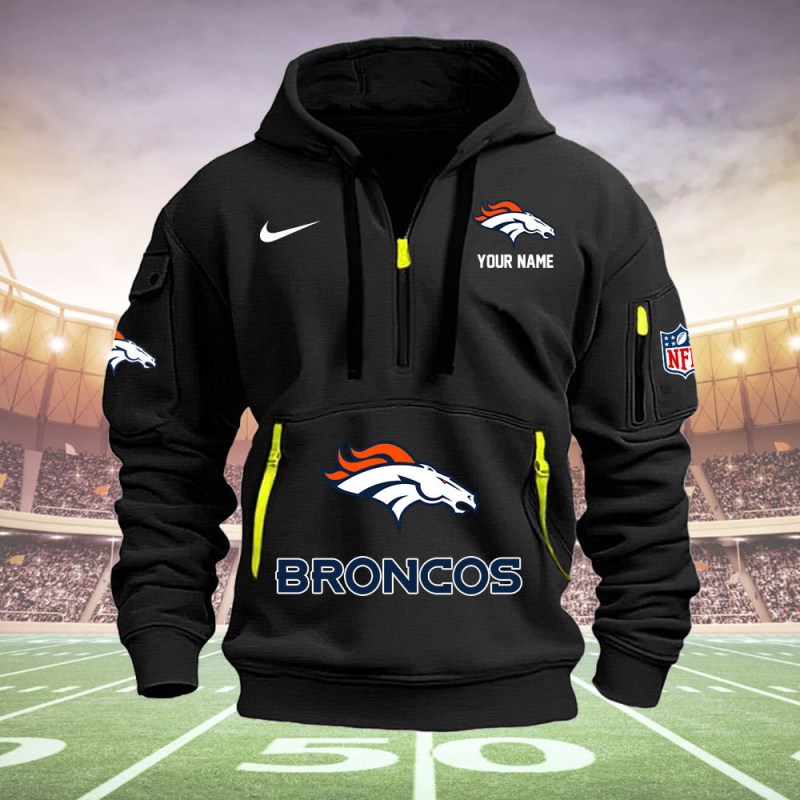 Denver Broncos Hoodie Front View