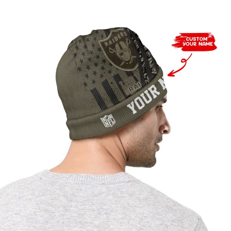 Las Vegas Raiders Fan Beanie