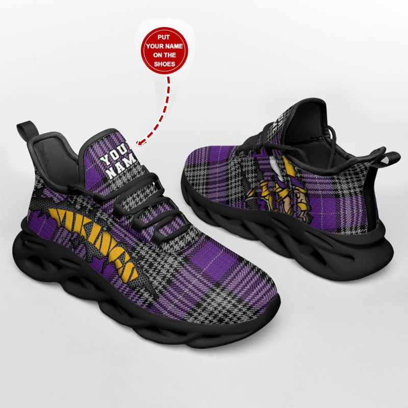 Minnesota Vikings Sneakers in Action