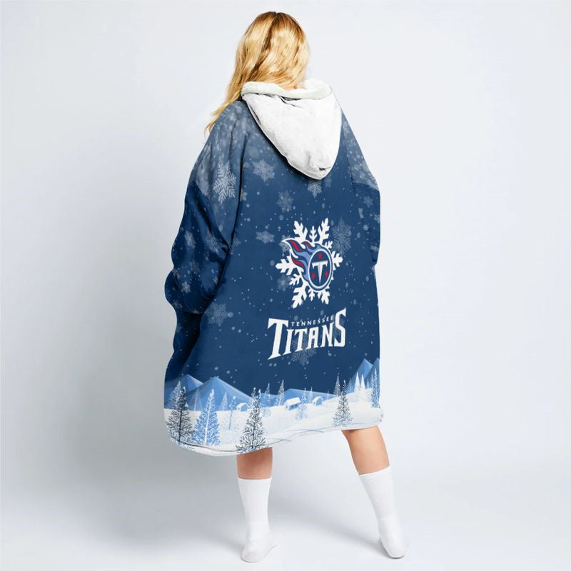 Tennessee Titans Snug Hoodie Back View