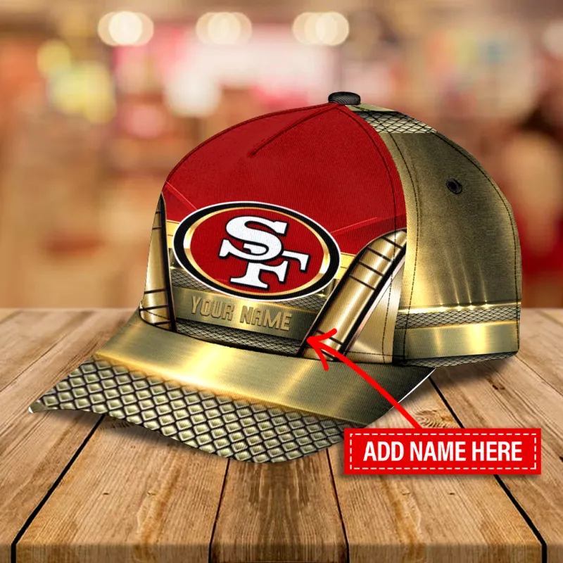San Francisco 49ers Personalized Classic Cap