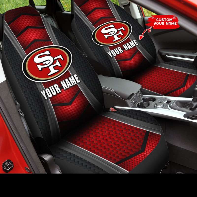 San Francisco 49ers Personalized Car Seat Covers