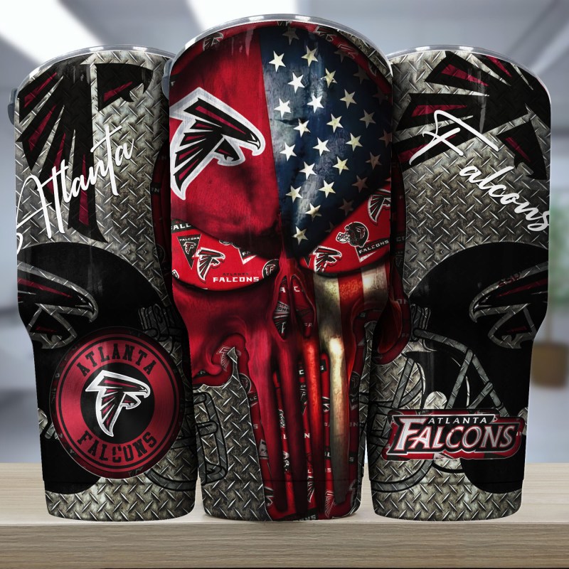 Atlanta Falcons Tumbler - Front View