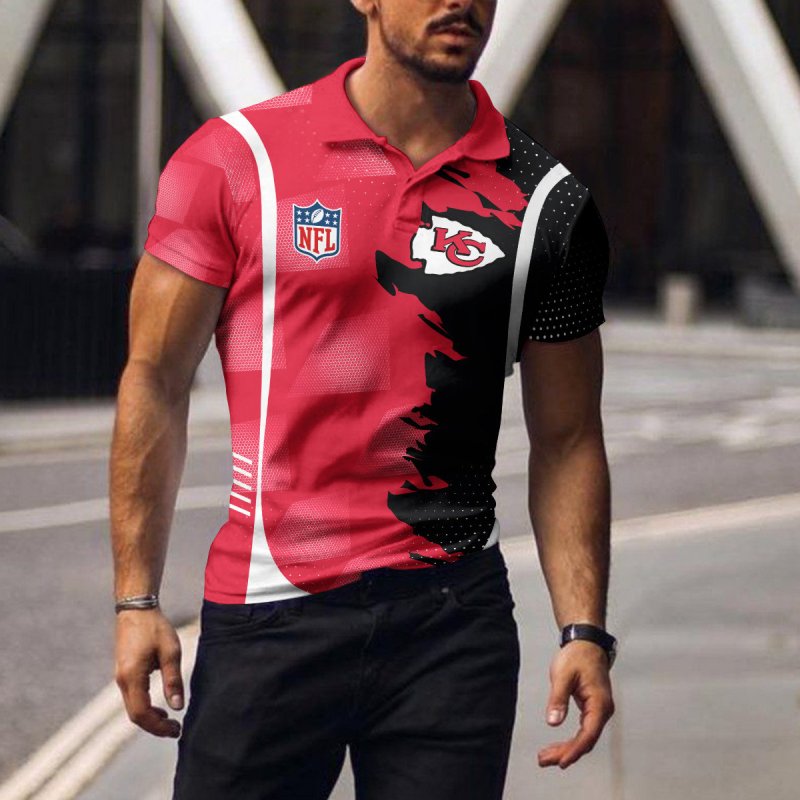 Kansas City Chiefs Polo T-shirt