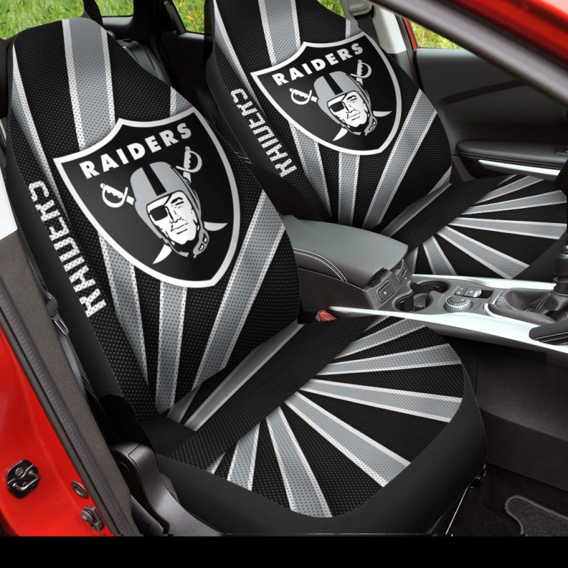 Las Vegas Raiders Car Seat Covers