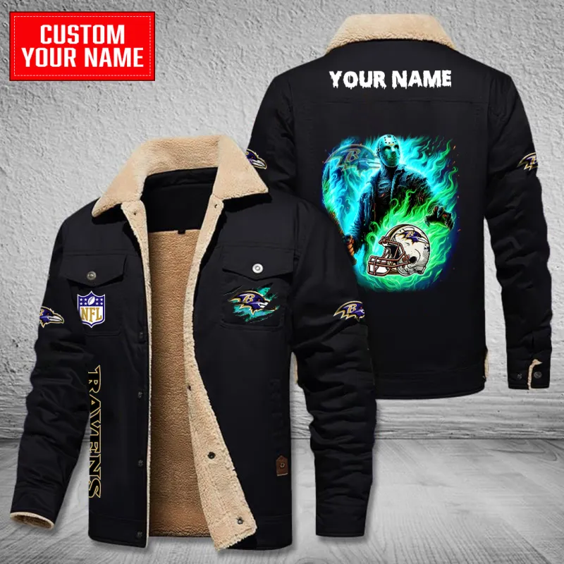 Baltimore Ravens Jacket Black