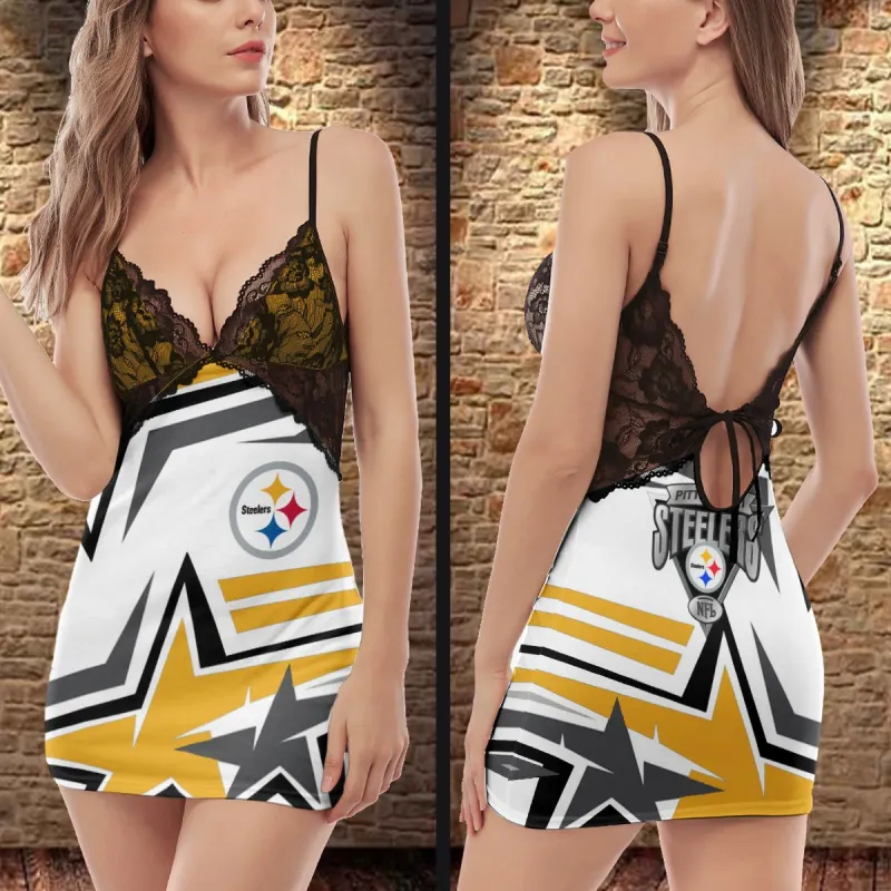 Pittsburgh Steelers Slip Dress
