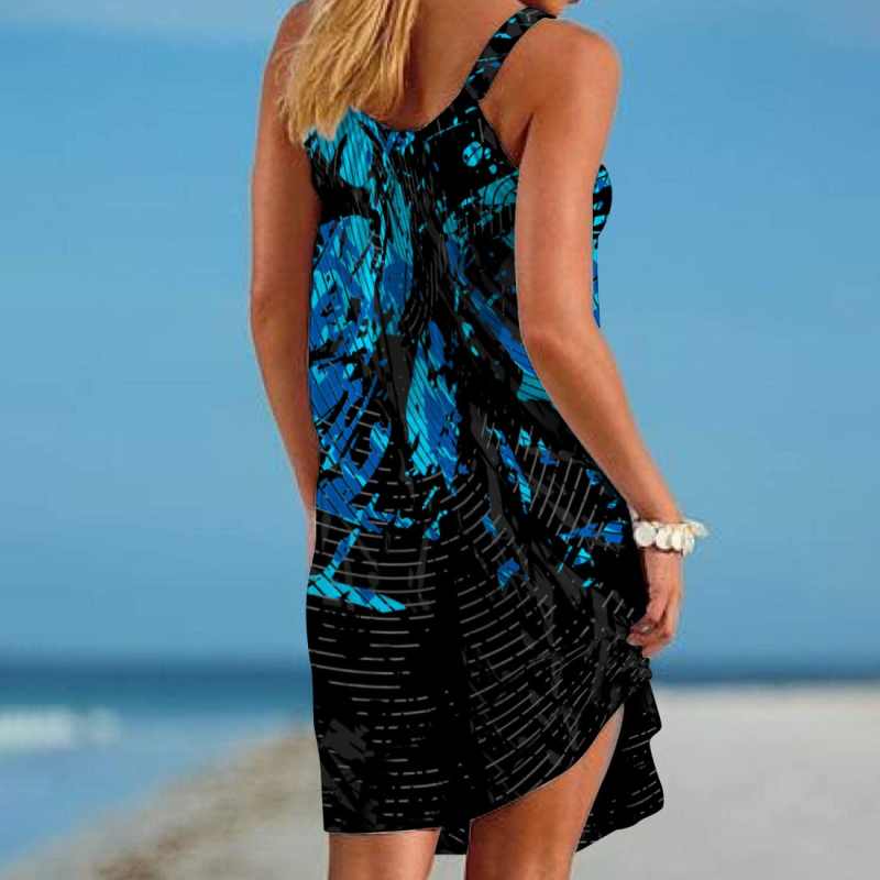 Detroit Lions Beach Dress Style