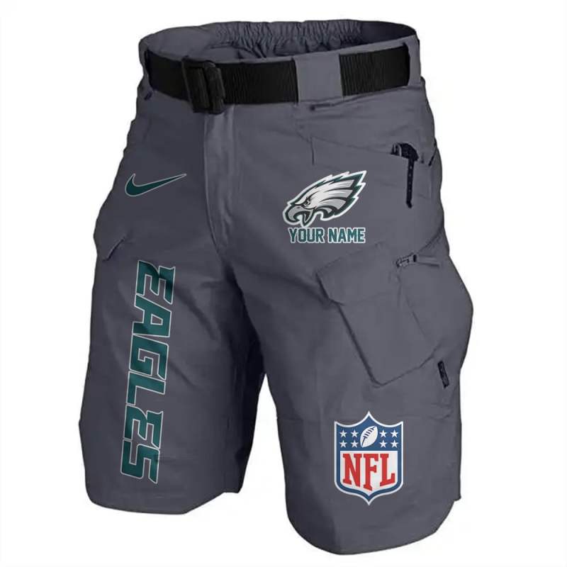 Eagles Front Pockets Shorts