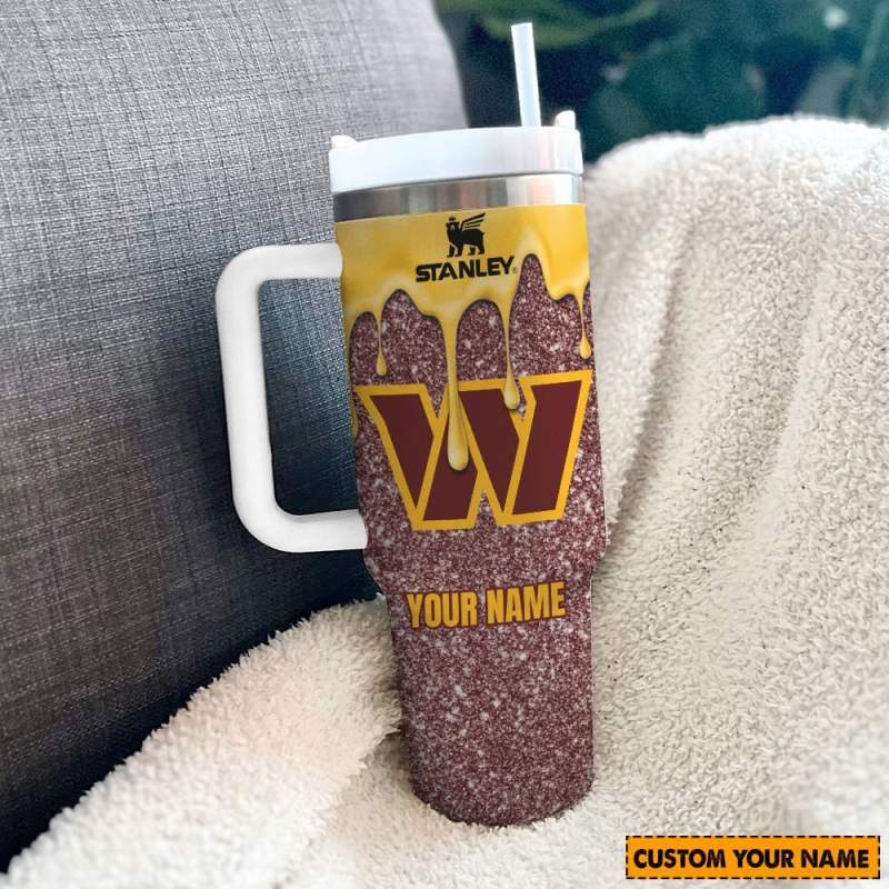 Washington Commanders Tumbler Side View