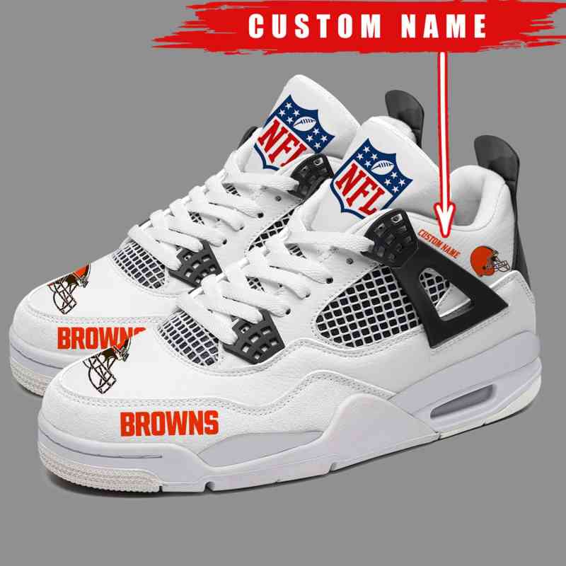 Cleveland Browns AJ4 Sneaker