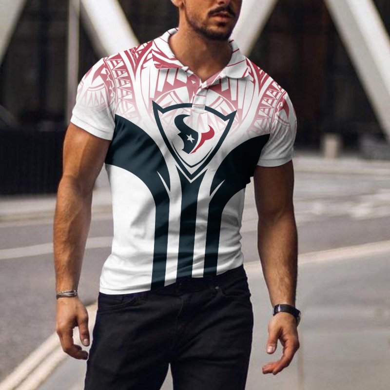 Houston Texans Polo T-shirt Back