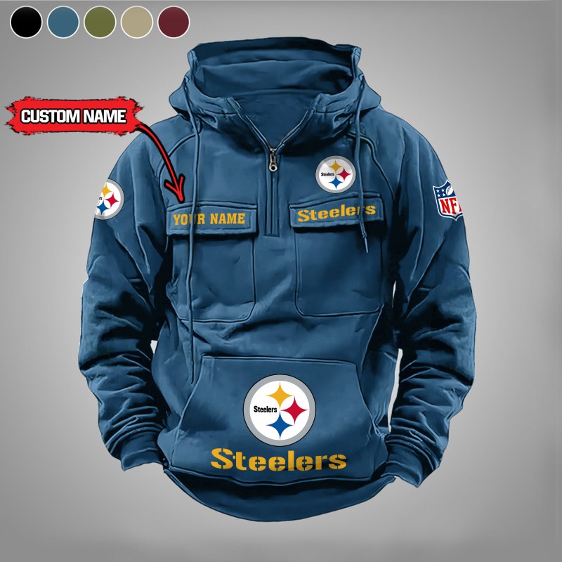 Pittsburgh Steelers Hoodie Blue