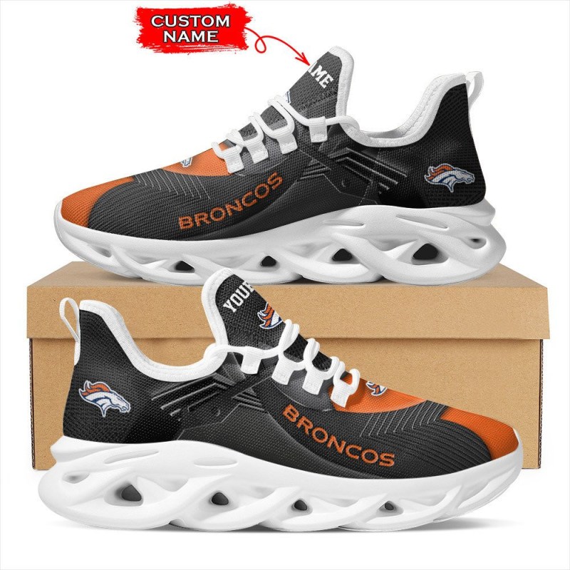Denver Broncos Personalized Yeezy Running Sneakers