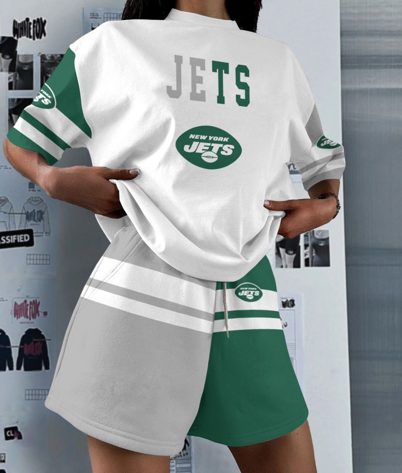 New York Jets Limited Edition Top And Shorts Two-Piece Suits