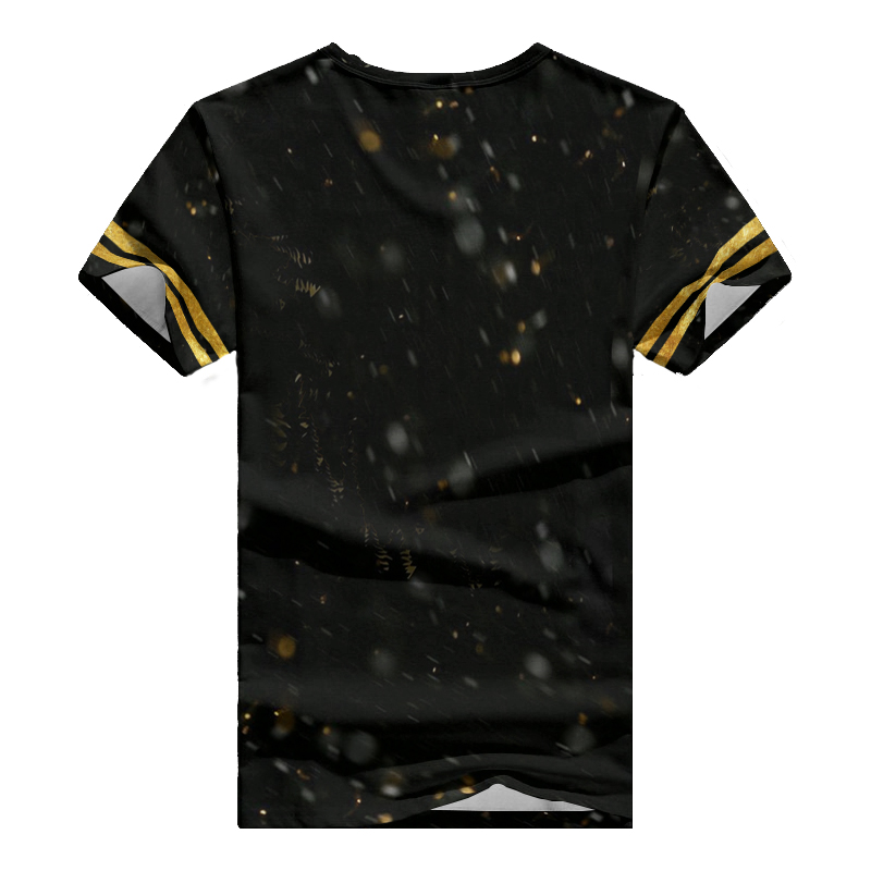 Pittsburgh Steelers Personalized V-neck Women T-shirt - Back View