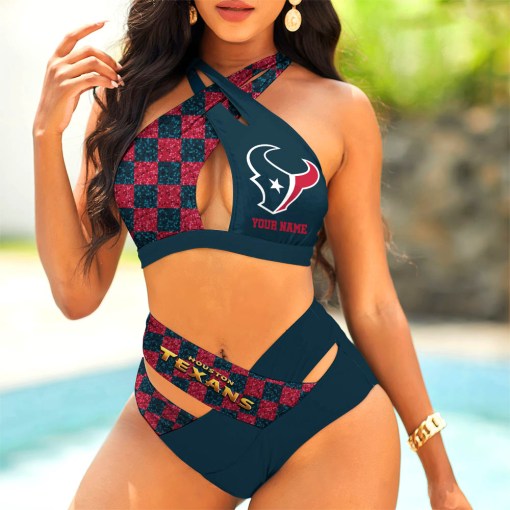 Houston Texans Women's Bikini Swimsuit