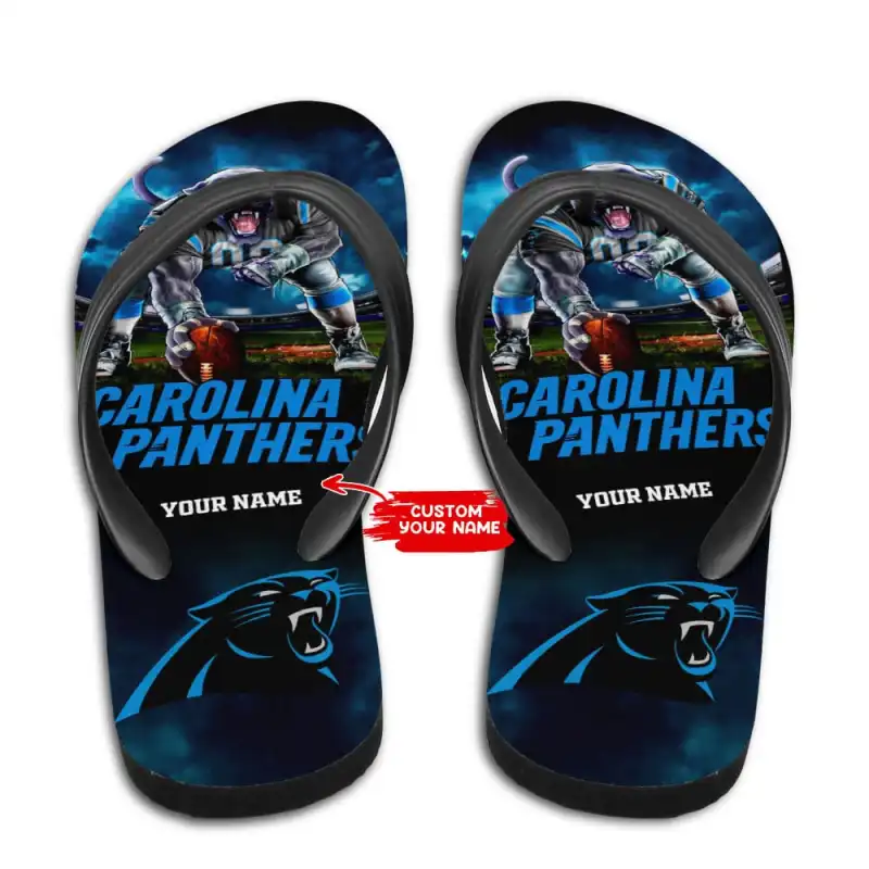 Carolina Panthers Flip Flop