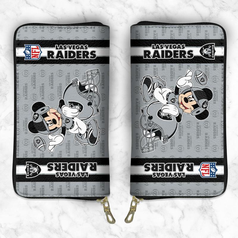 Las Vegas Raiders Wallet Mockup 4