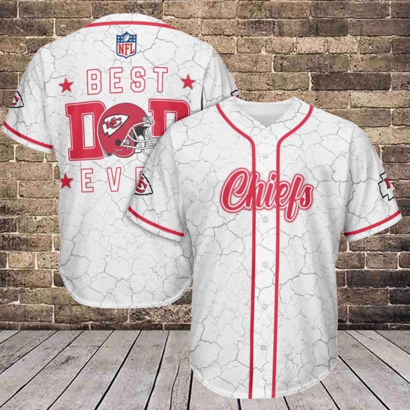 Kansas City Chiefs Baseball Jersey