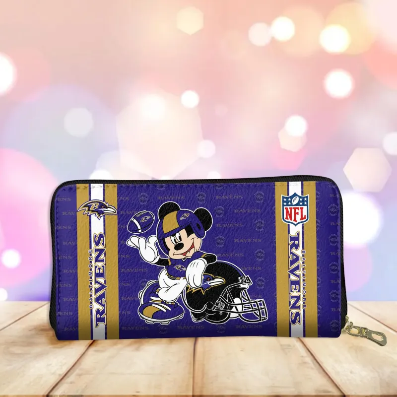 Baltimore Ravens Wallet Mockup