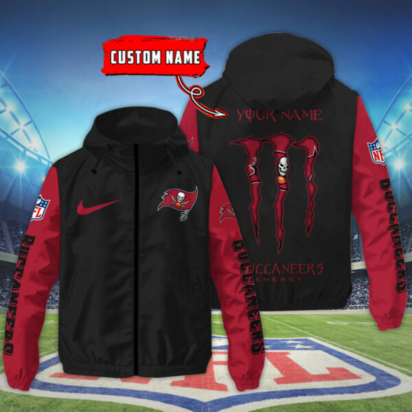 Tampa Bay Buccaneers Outdoor Jacket Front View