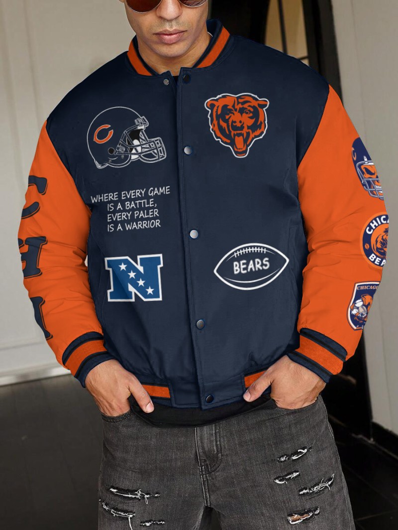 Chicago Bears Varsity Jacket