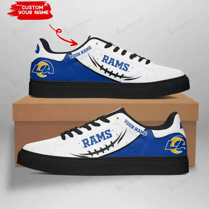 Personalized Los Angeles Rams Sneakers