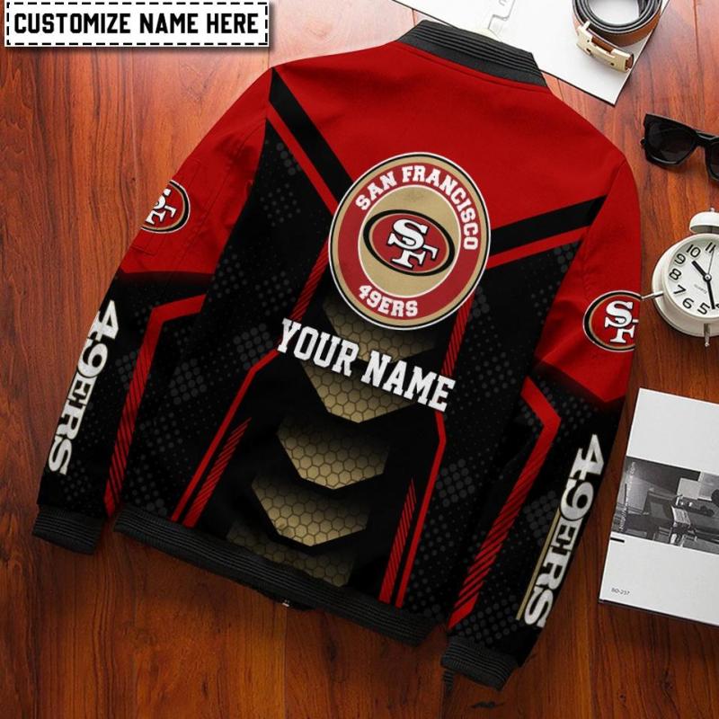 Stylish San Francisco 49ers Bomber Jacket