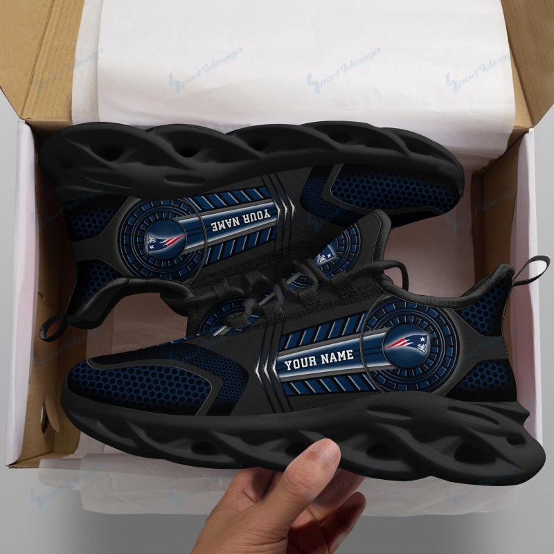 New England Patriots Personalized Running Sneakers SPD191