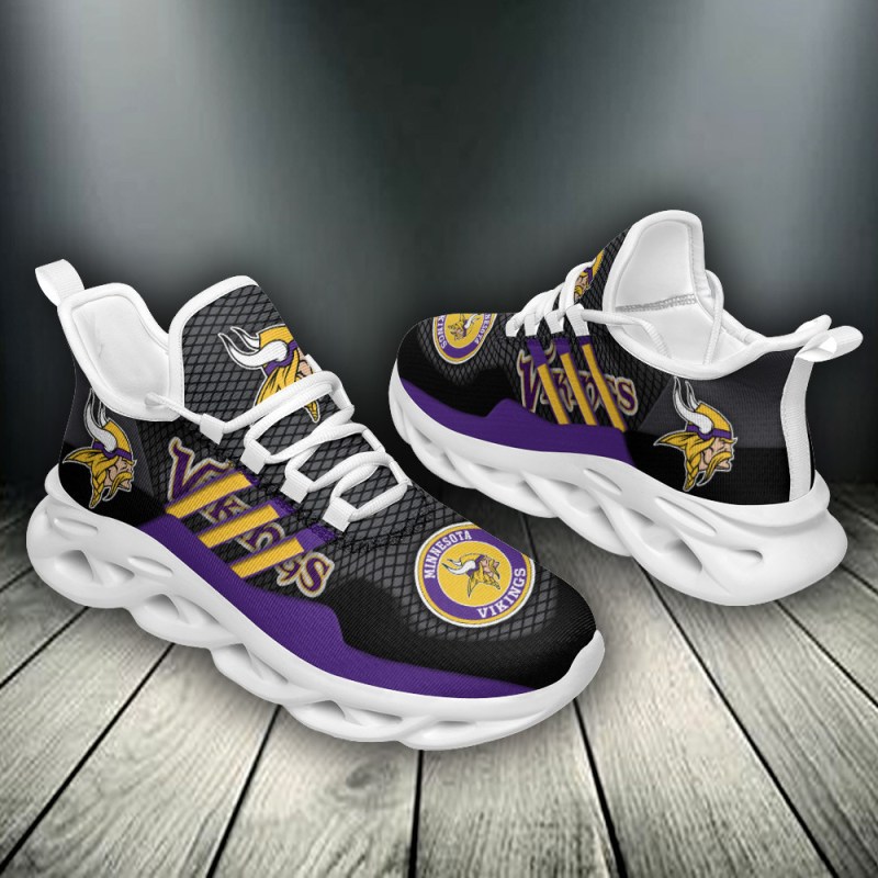 Minnesota Vikings Yezy Running Sneakers