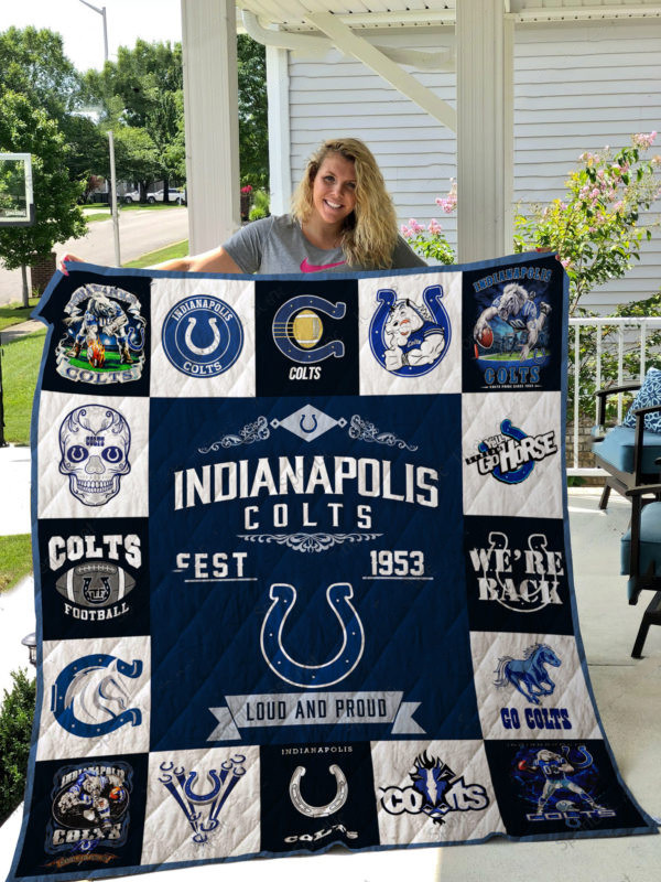 Indianapolis Colts Premium Quilt Size Chart