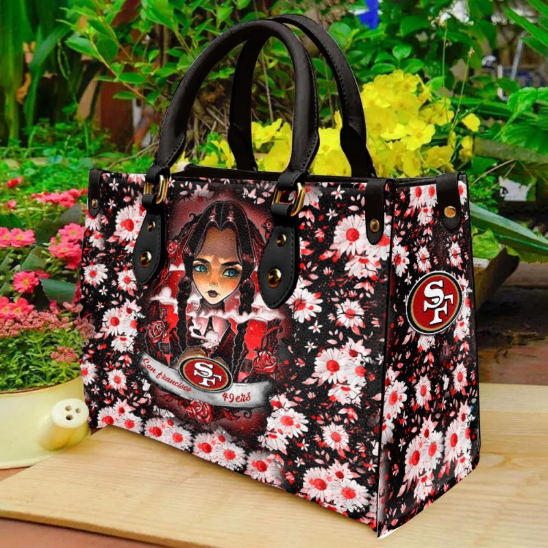 San Francisco 49ers Leather Handbag
