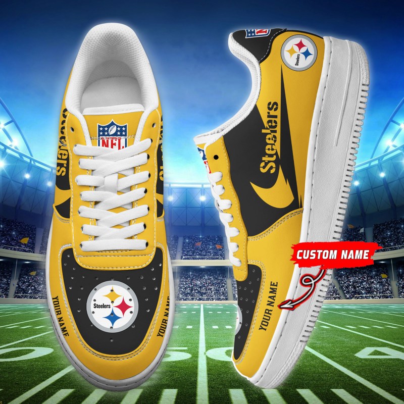 Pittsburgh Steelers Personalized AF1 Shoes