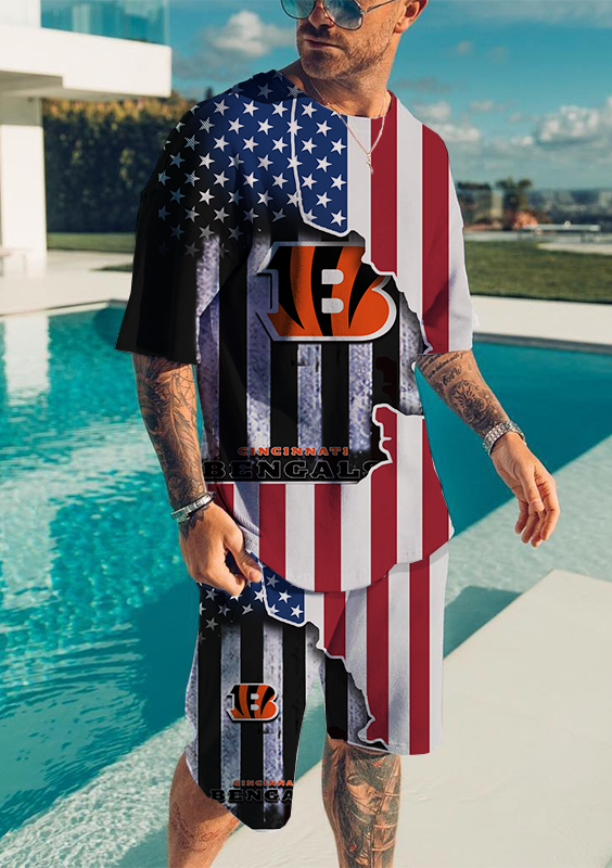 Cincinnati Bengals T-Shirt and Shorts