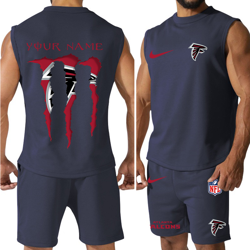 Atlanta Falcons Tank Top and Shorts 6