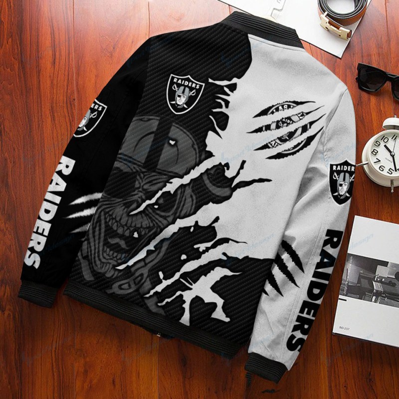 Las Vegas Raiders Bomber Jacket